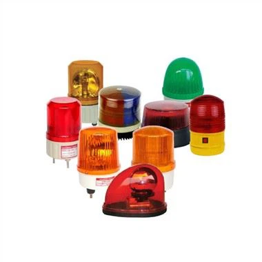 Waarschuwingslampje met LED-lichtkraal