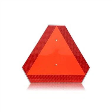 Langzaam Bewegend Voertuig Driehoek Teken