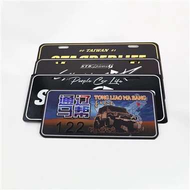 Aangepaste kentekenplaatmaker